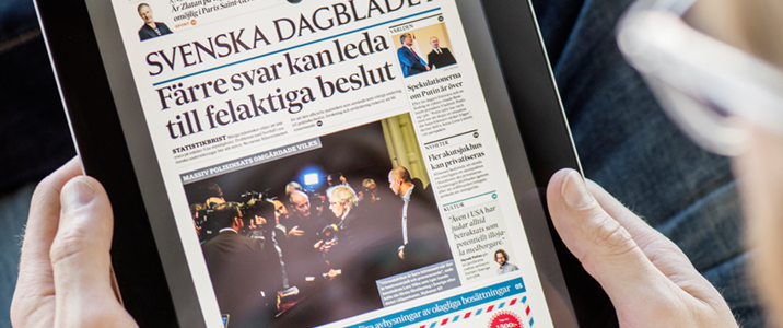 Oslagbart erbjudande på SvD digital