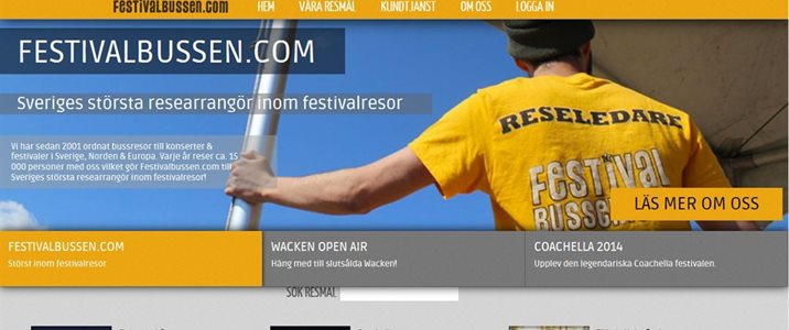 Festivalbussen.com