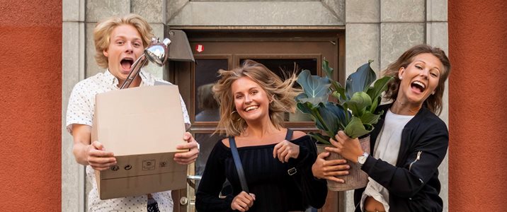 50 % studentrabatt på eftersändning